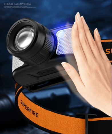 Ліхтар Superfire HL91 Black Фото 4